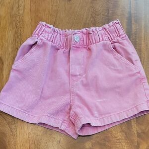 Pink Kids Pull-on Jean Shorts, H&M